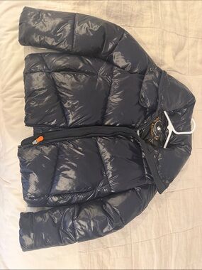 Save The Duck Girls’ Plumtech Animal-Free Puffer Jacket - Black - Size S